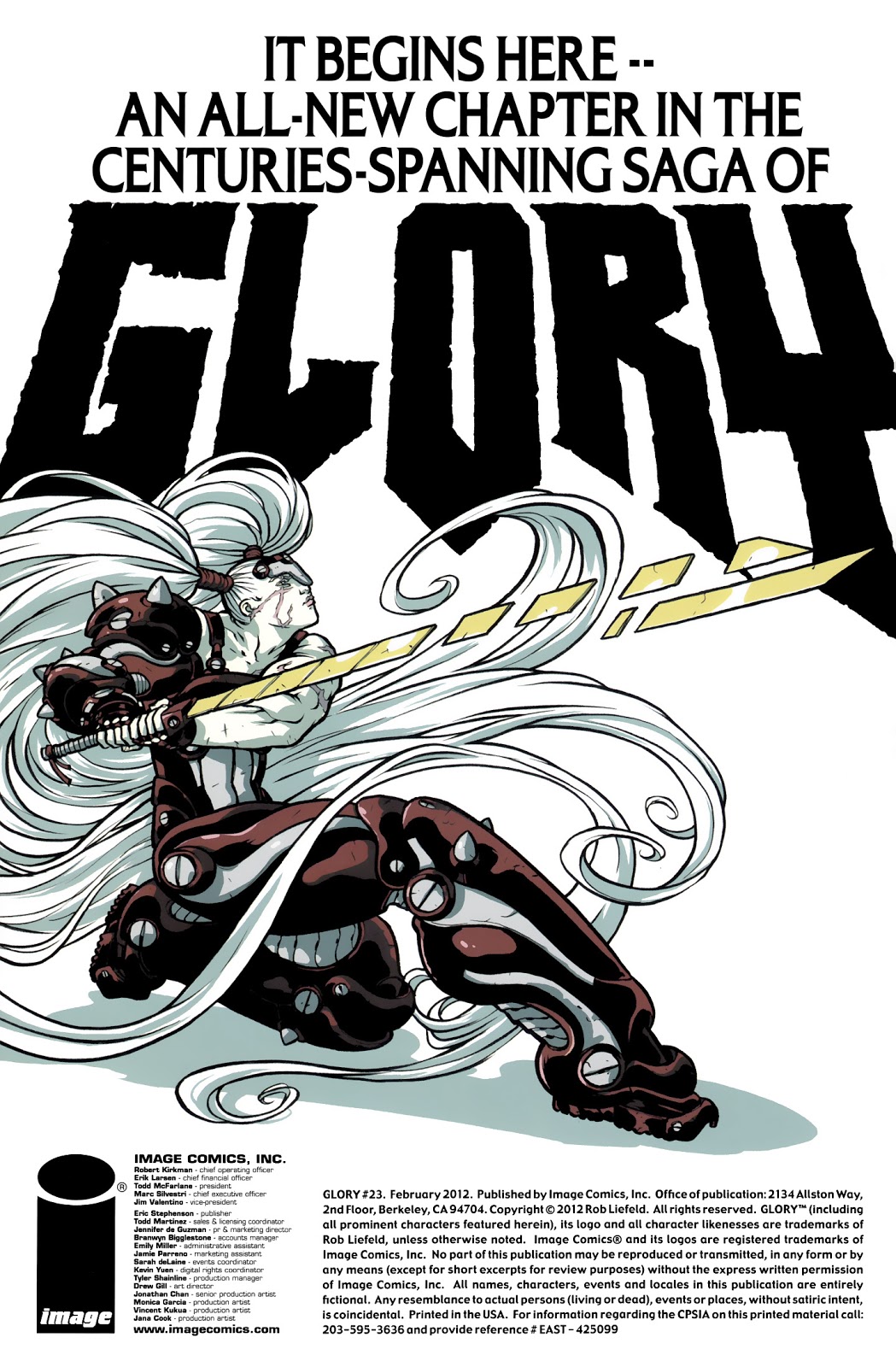 GLORY COMIC Artist  MOONcalfe - Sophie Campbell page 3 full