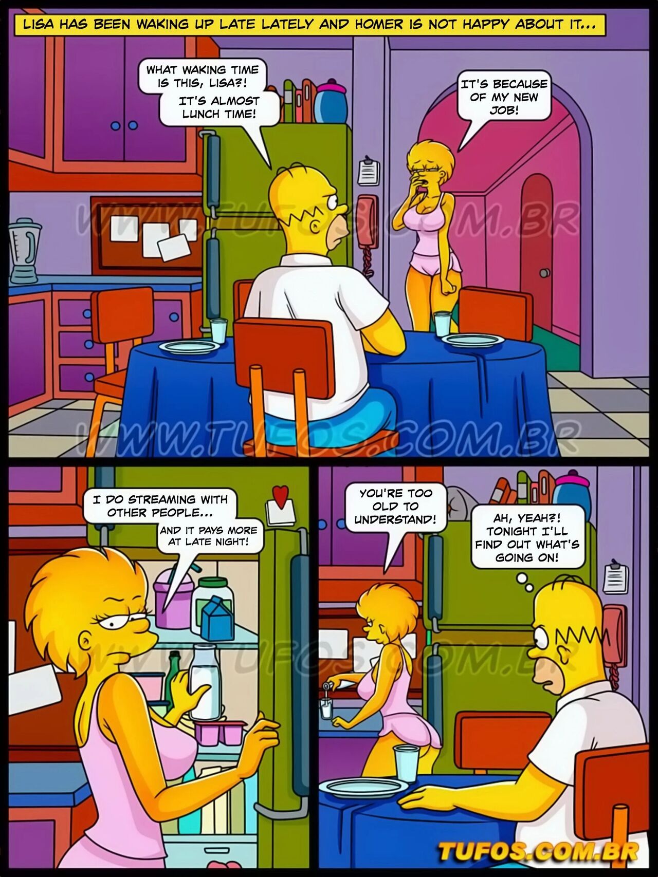 Os Simptoons 39 – Live sex on Webcam – Tufos - english page 2 full