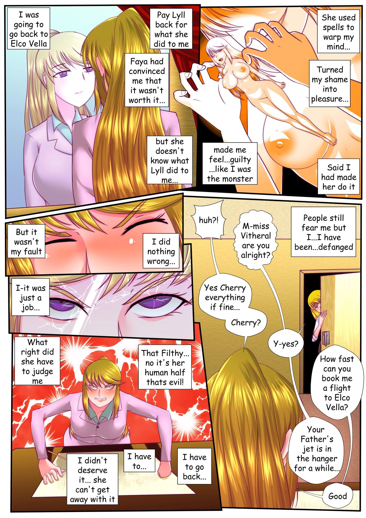 The Bigger the Boss: The Harder They Fall Uncensored page 9 full