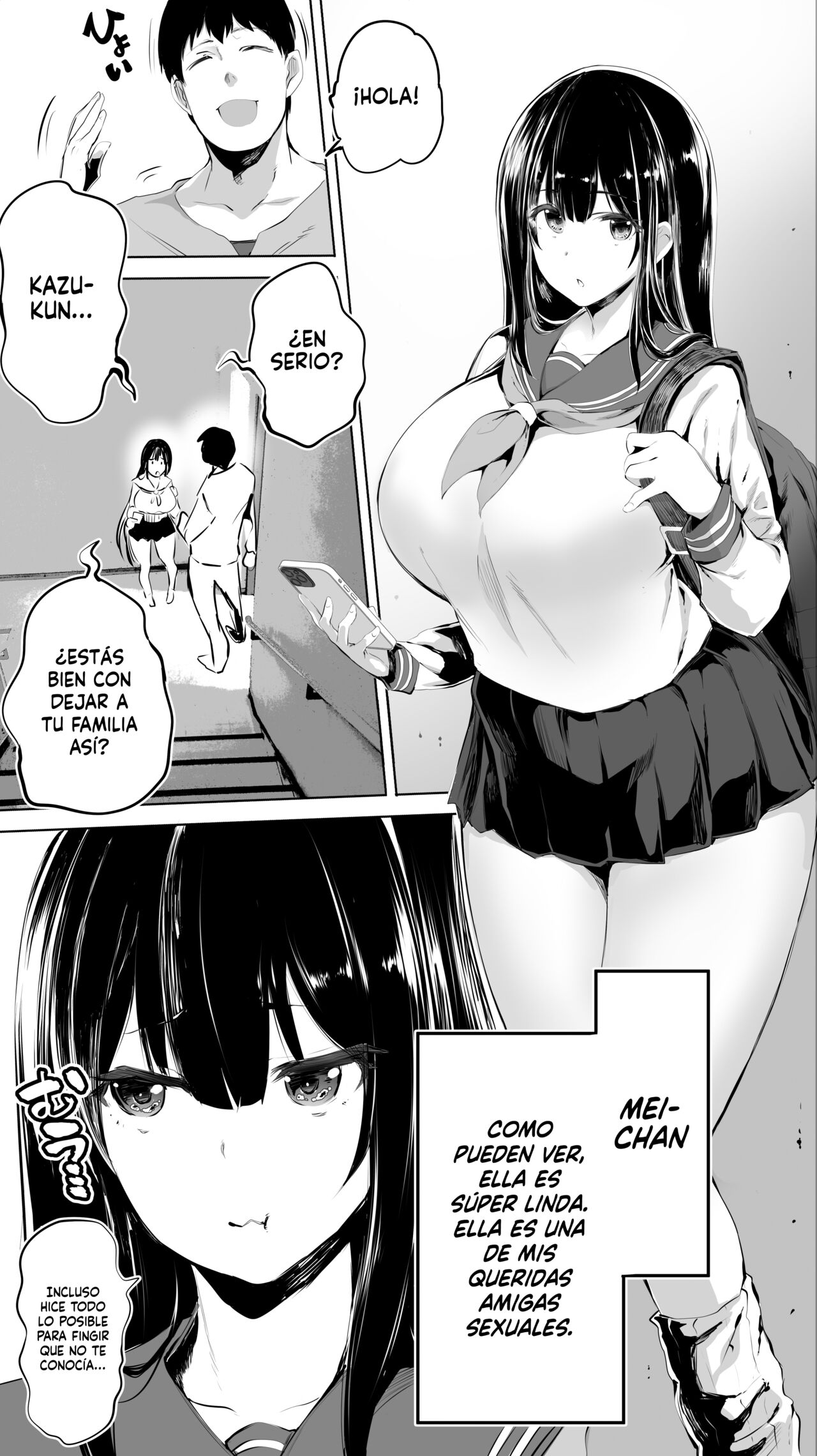 Jimoto no Hame Tomo. Joshikousei M | La Amiga Sexual de mi Ciudad Natal.  Chica de Preparatoria M - Page 11 - HentaiEnvy