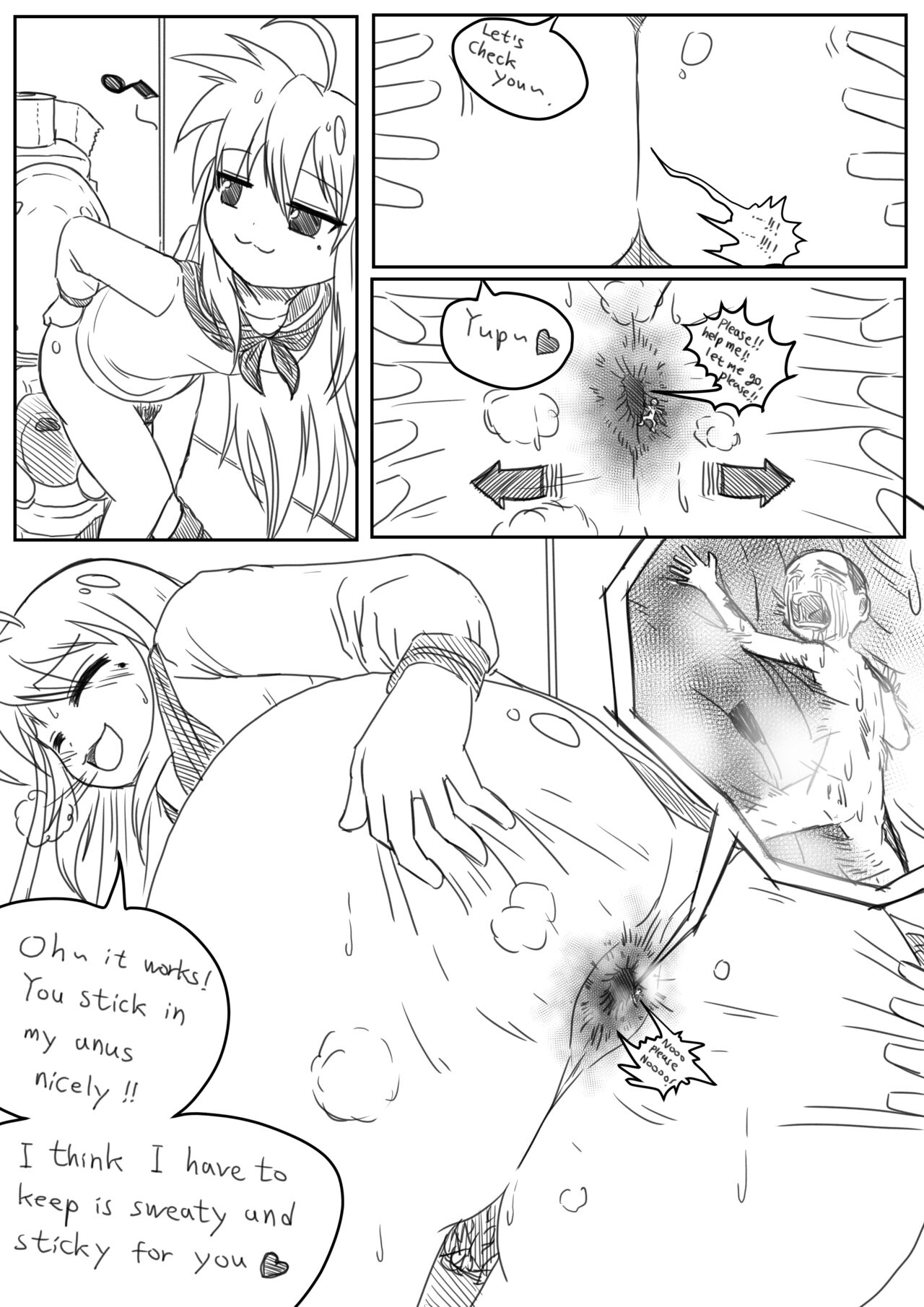 Konata Ass Worship page 2 full