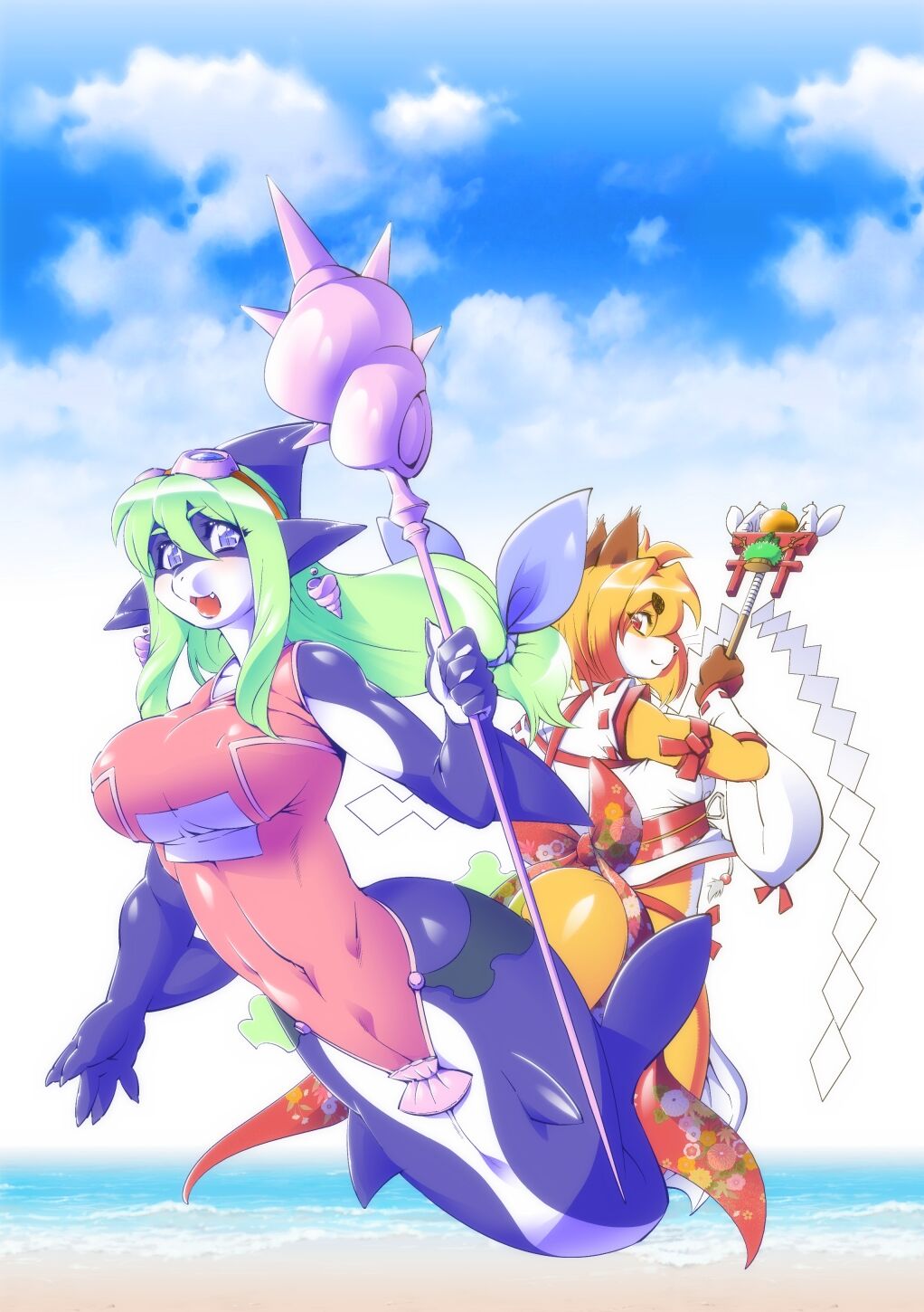 Mahou no Juujin Foxy Rena 2 - Kemono of Magic - Foxy Rena 2 page 2 full