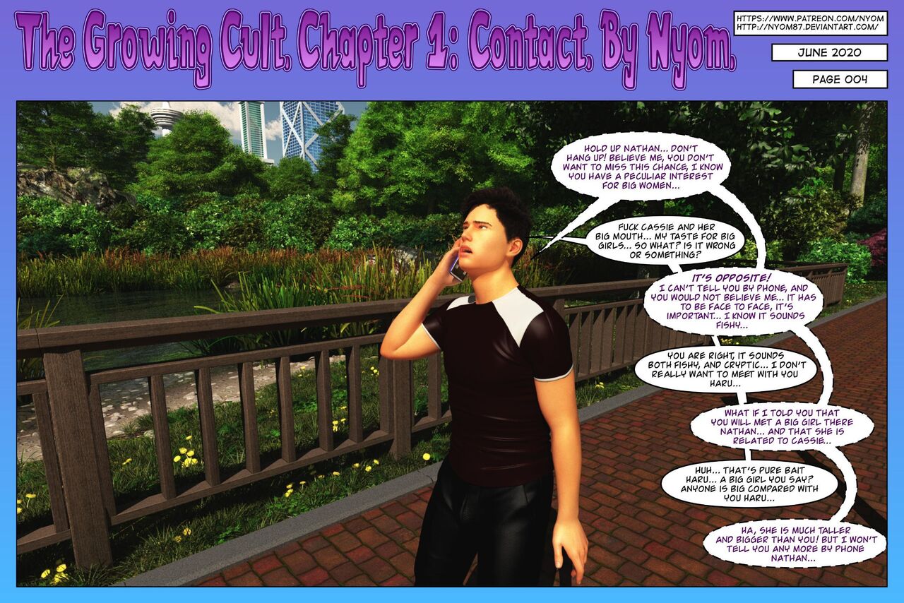 NYOM - THE GROWING CULT 1 page 6 full