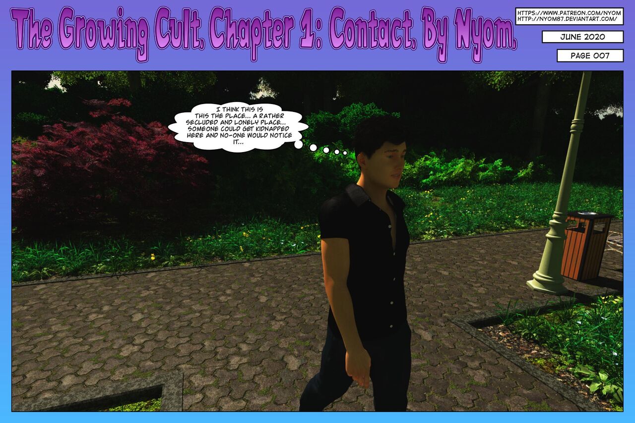 NYOM - THE GROWING CULT 1 page 9 full