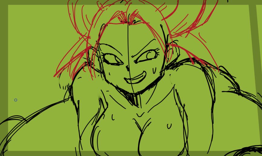 Goten and Trunks Vs Android 18,Kale,Caulifla and Bulma Round 2 page 11 full