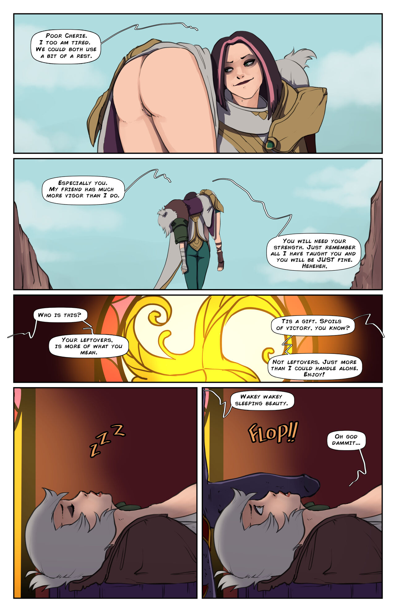 Unfinished Zuanderground League Comic page 11 full