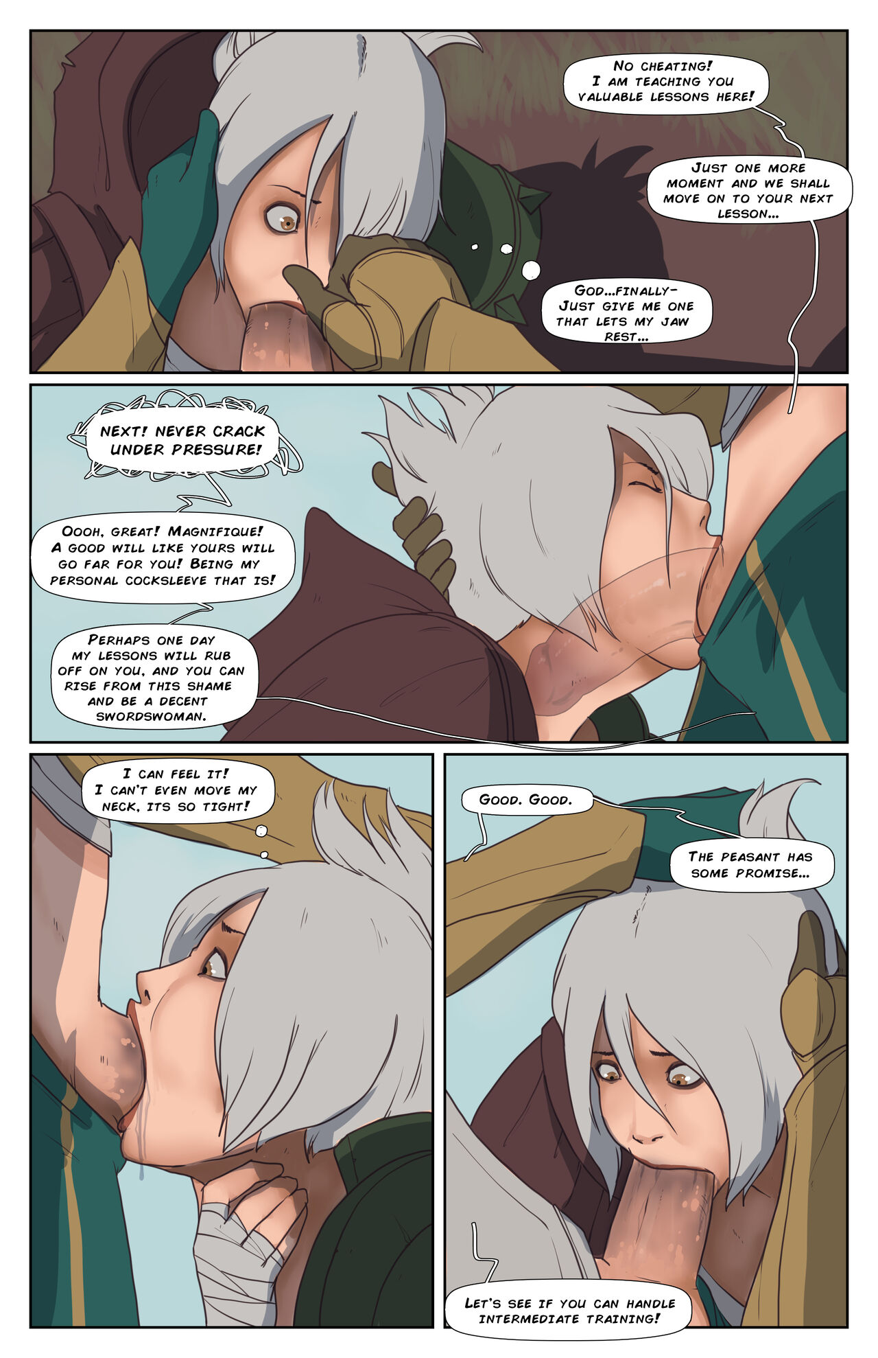 Unfinished Zuanderground League Comic page 3 full