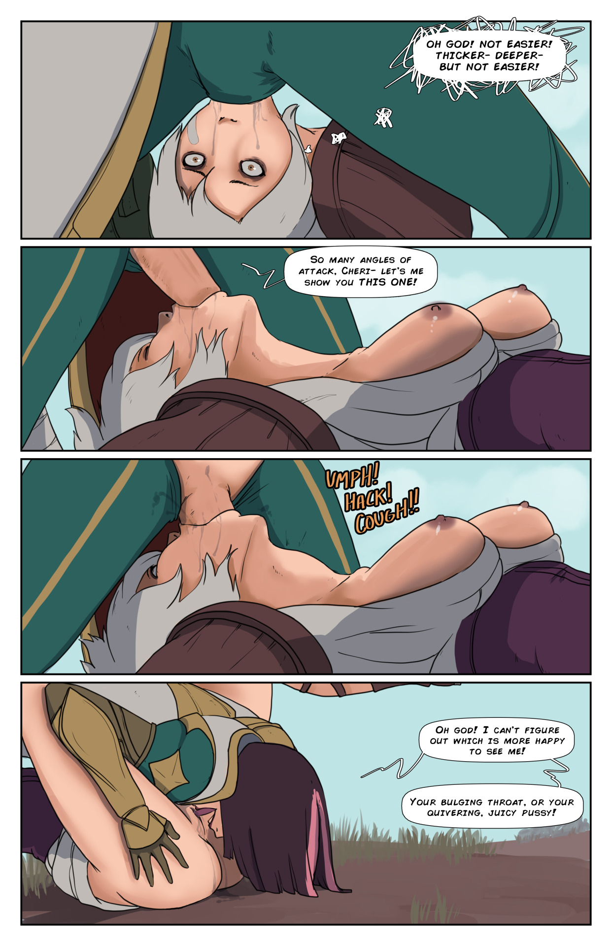 Unfinished Zuanderground League Comic page 5 full
