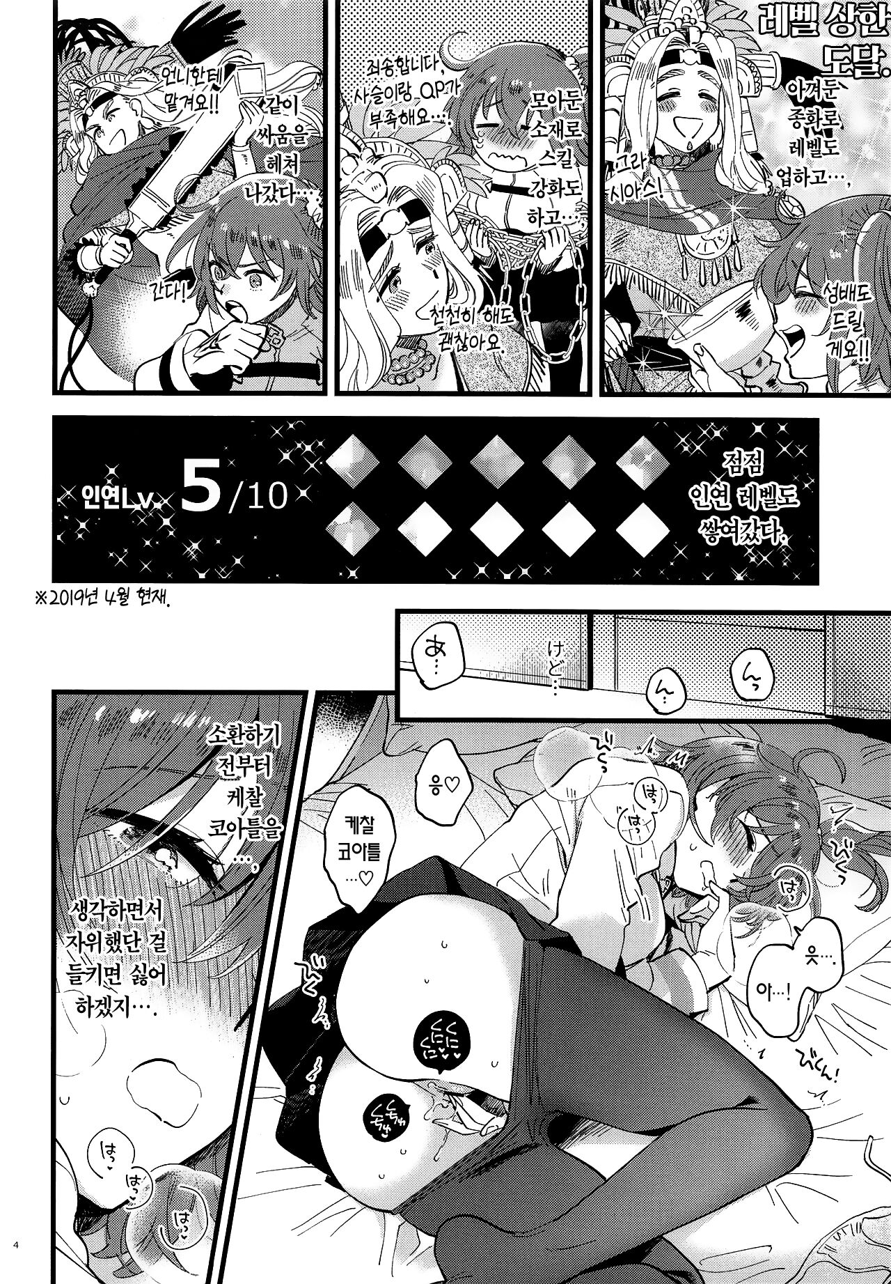 Megami-sama ni Yakedo suru hodo Kogasaretai | 여신님의 정열적인 애태우기. page 4 full