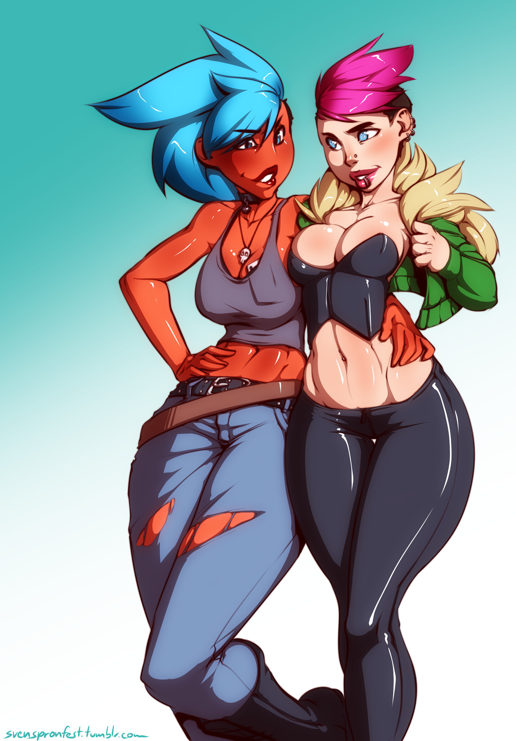 Sci-Fi and Fantasy Girls page 1 full