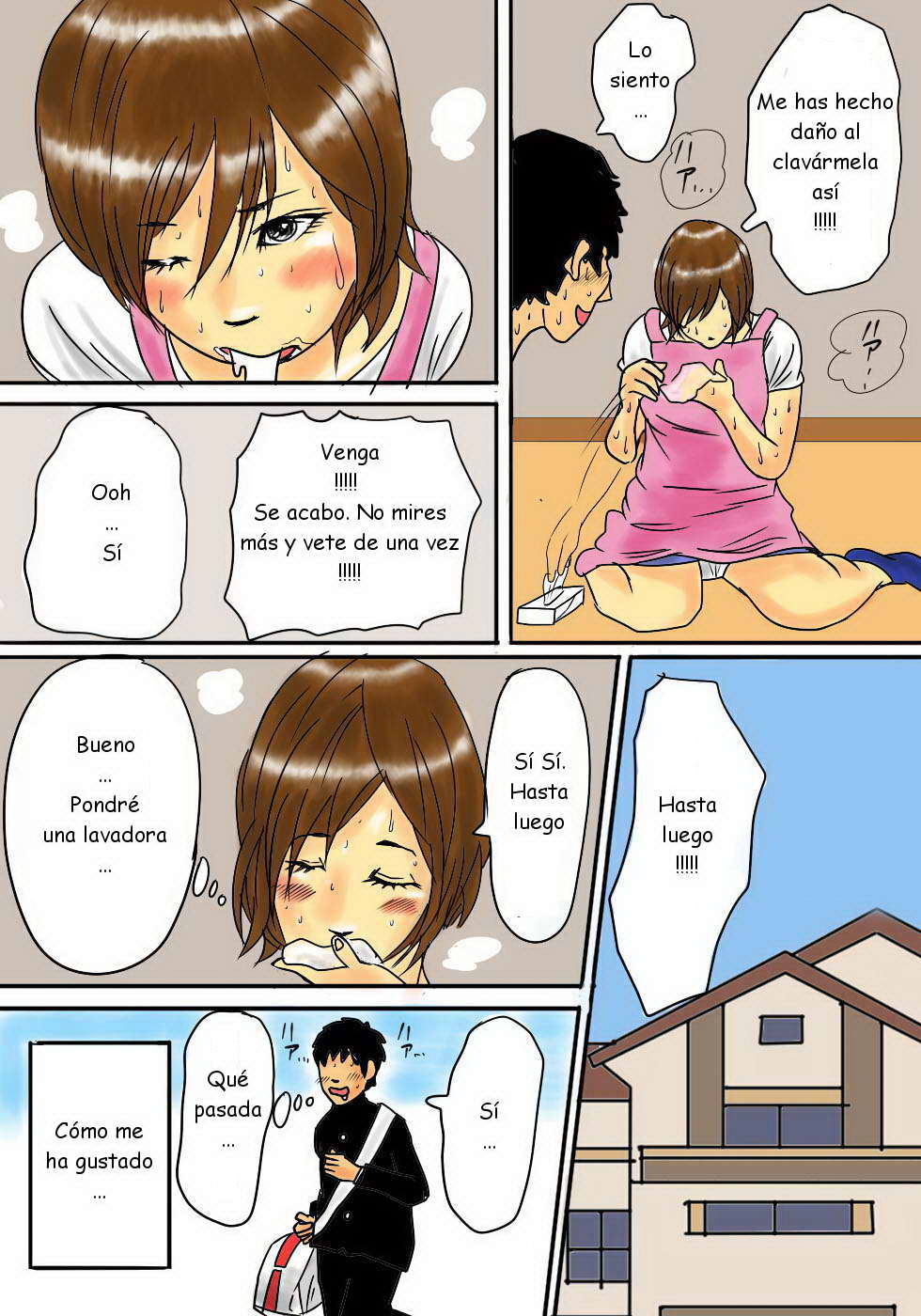 Natsume Benkei - Maiasa, Okaasan de Seiyoku Shori! ESP page 9 full