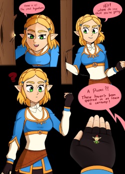 A Minor Side Quest - Giantess Zelda