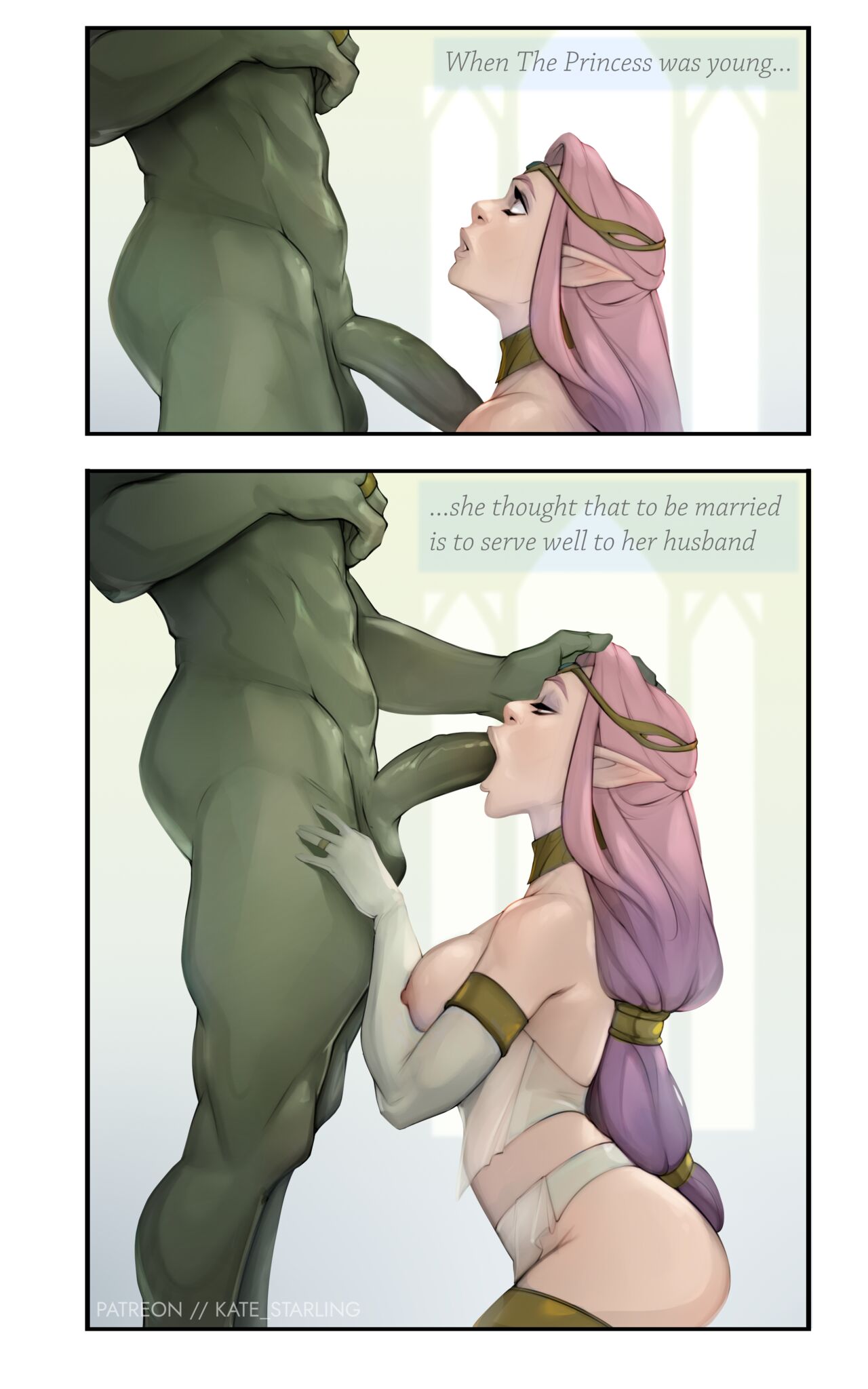 Elven Queen page 1 full