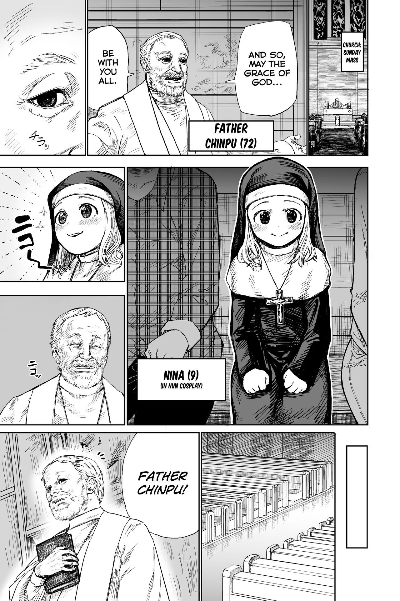 Loli Sister to Sex suru Isshuukan | A Week of Sex With a Loli Nun - Page 2  - HentaiEnvy