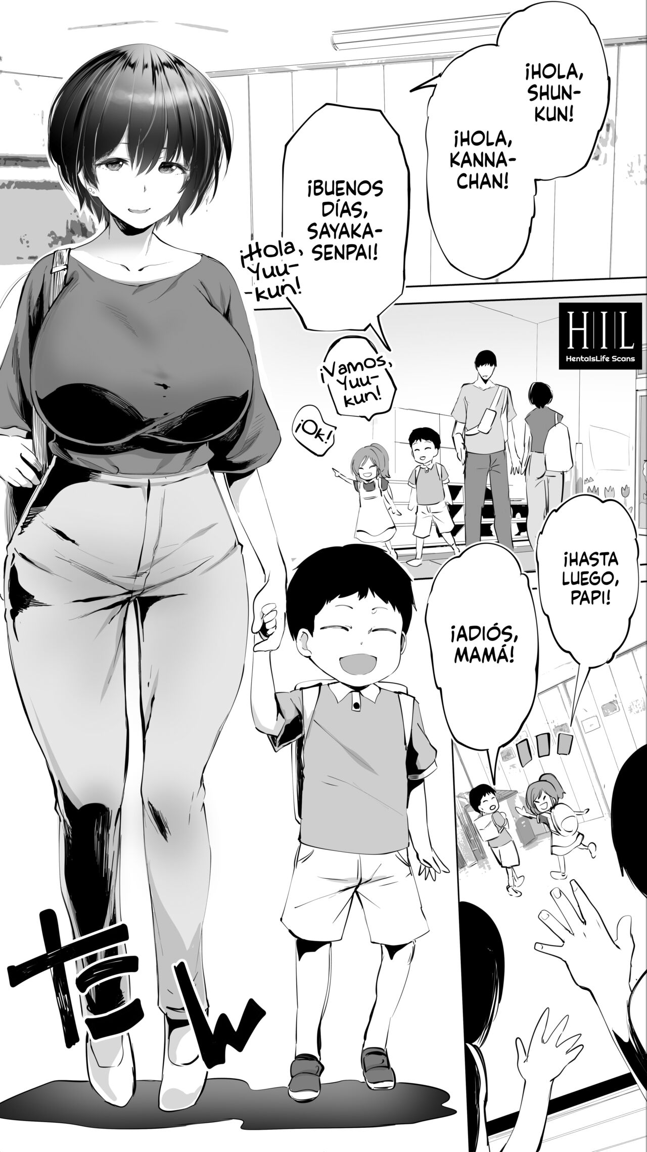 Jimoto no Hame Tomo. "Senpai no Hitozuma S" | La Amiga Sexual de mi Ciudad Natal. "El Caso de la Senpai Casada S" page 4 full