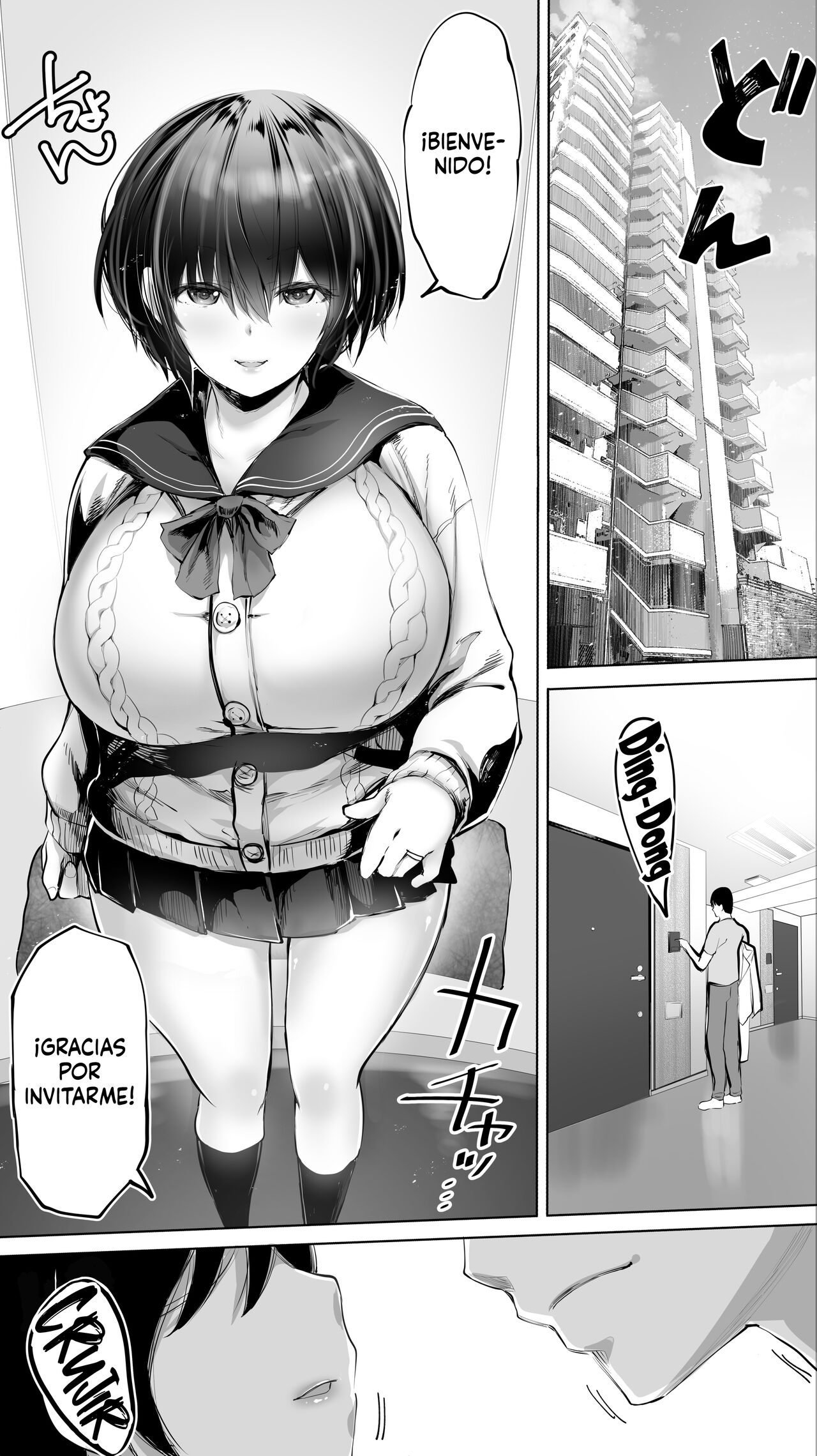 Jimoto no Hame Tomo. "Senpai no Hitozuma S" | La Amiga Sexual de mi Ciudad Natal. "El Caso de la Senpai Casada S" page 8 full