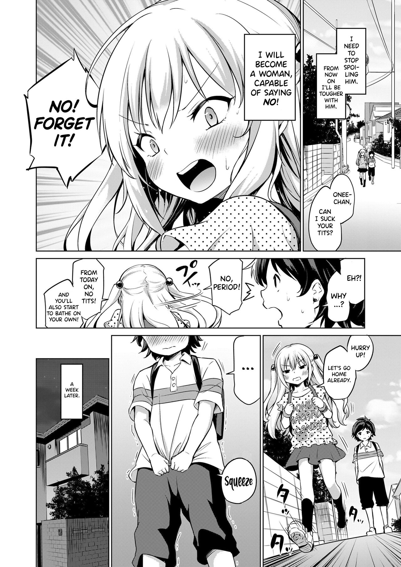 Amayakashi Borderline | My Spoiled Little Brother page 4 full