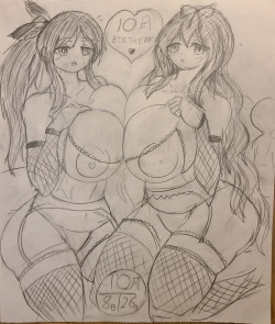 Murakumo and Murasaki's Lewd Birthday