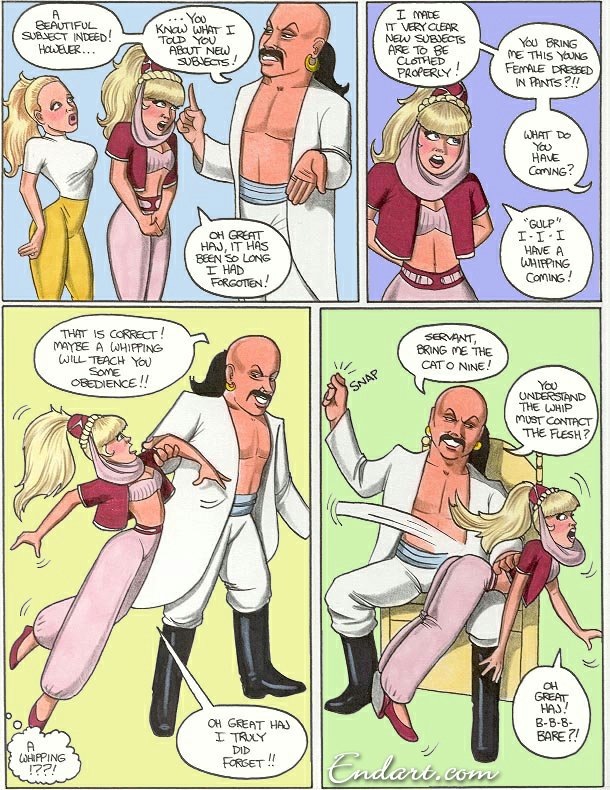 - Spanking Pamalee #9 - Djinn Problems page 6 full