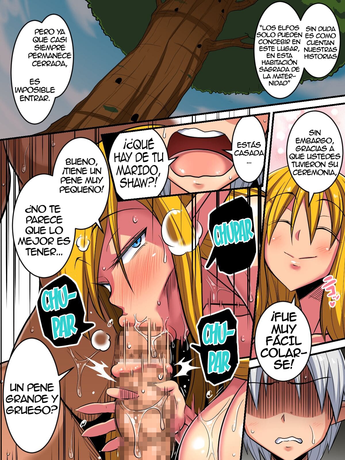 Elf Oyako to Pakopako Ibunka Kouryuu! ~Oyako Haramase Hen~ page 12 full
