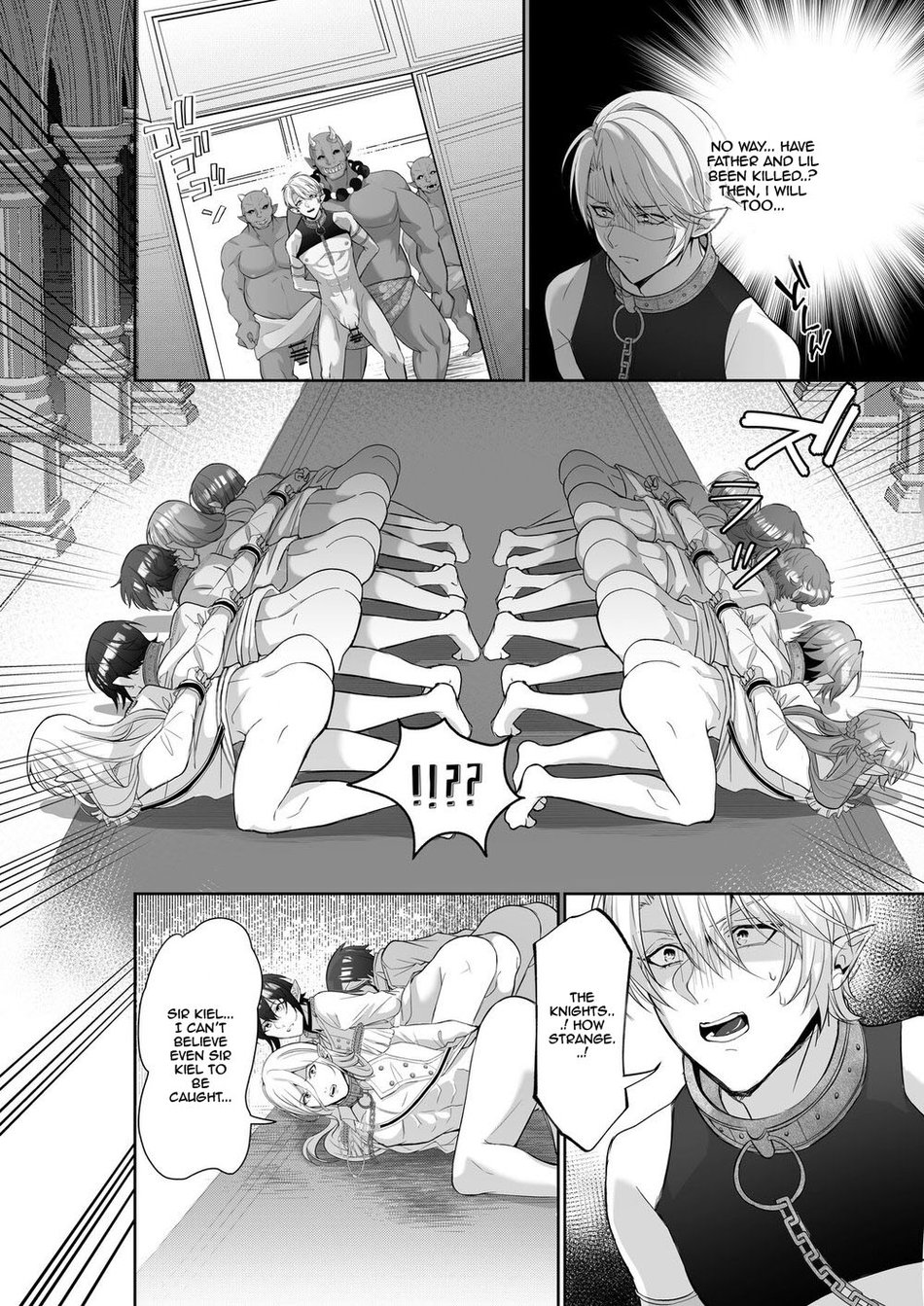 Elf Ouji-tachi no Kairaku Ochi Orc no Mama ni Naru nante | The Pleasure Fall of the Elven Princes page 3 full