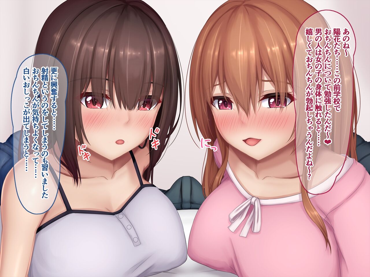 Namaiki na Bakunyuu Mesugaki Shimai to no Icha Love Seikatsu page 10 full
