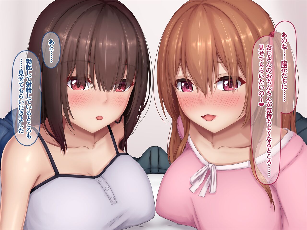 Namaiki na Bakunyuu Mesugaki Shimai to no Icha Love Seikatsu page 12 full