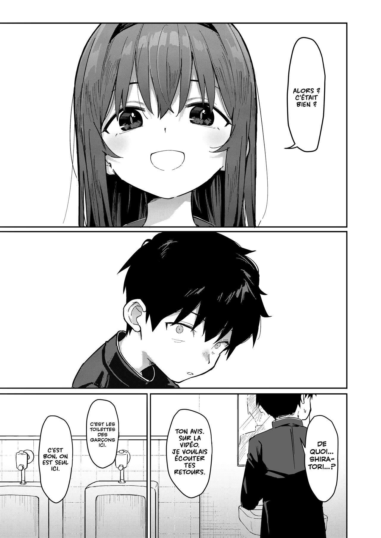 Suki na Ko ni Kokuhaku Shitara Hamedori Douga ga Okurarete Kita Hanashi | Je me suis confessé à une fille, elle m'a répondu avec une sex tape page 12 full