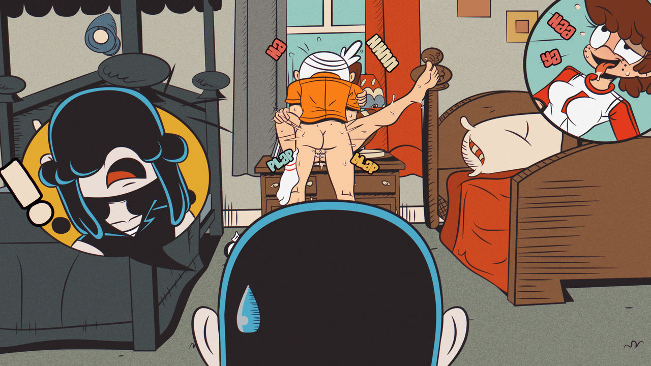 Sibling Threesome  / The Loud House page 5 full